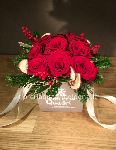 cubetto natalizio con manici